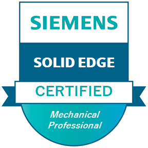 Solid Edge Mechanical - Professional Level Certification Badge